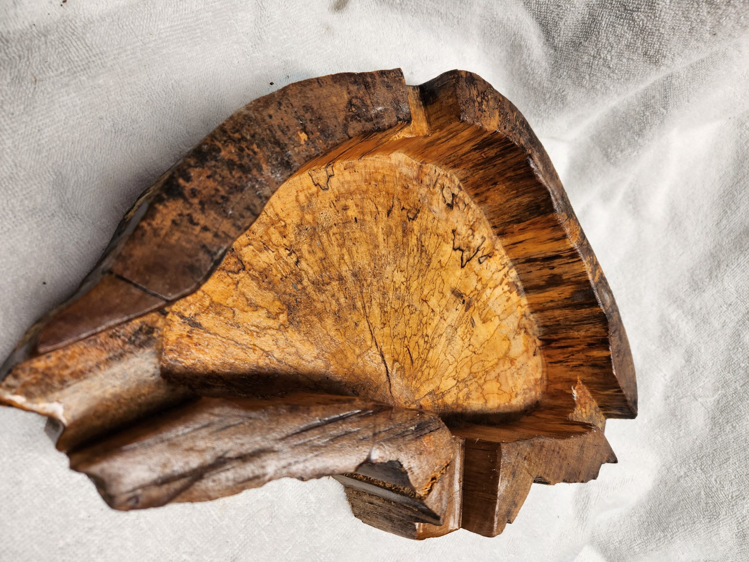 Unique Wood Cigar Ashtray